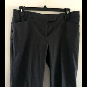 Fashion Bug Dress Pants size 12 charcoal grey